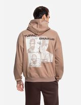 Kapucnis felső - 2Pac - világos barna