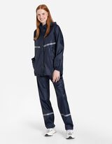 Kurtka przeciwdeszczowa - odporny słup wody - ciemny niebieski