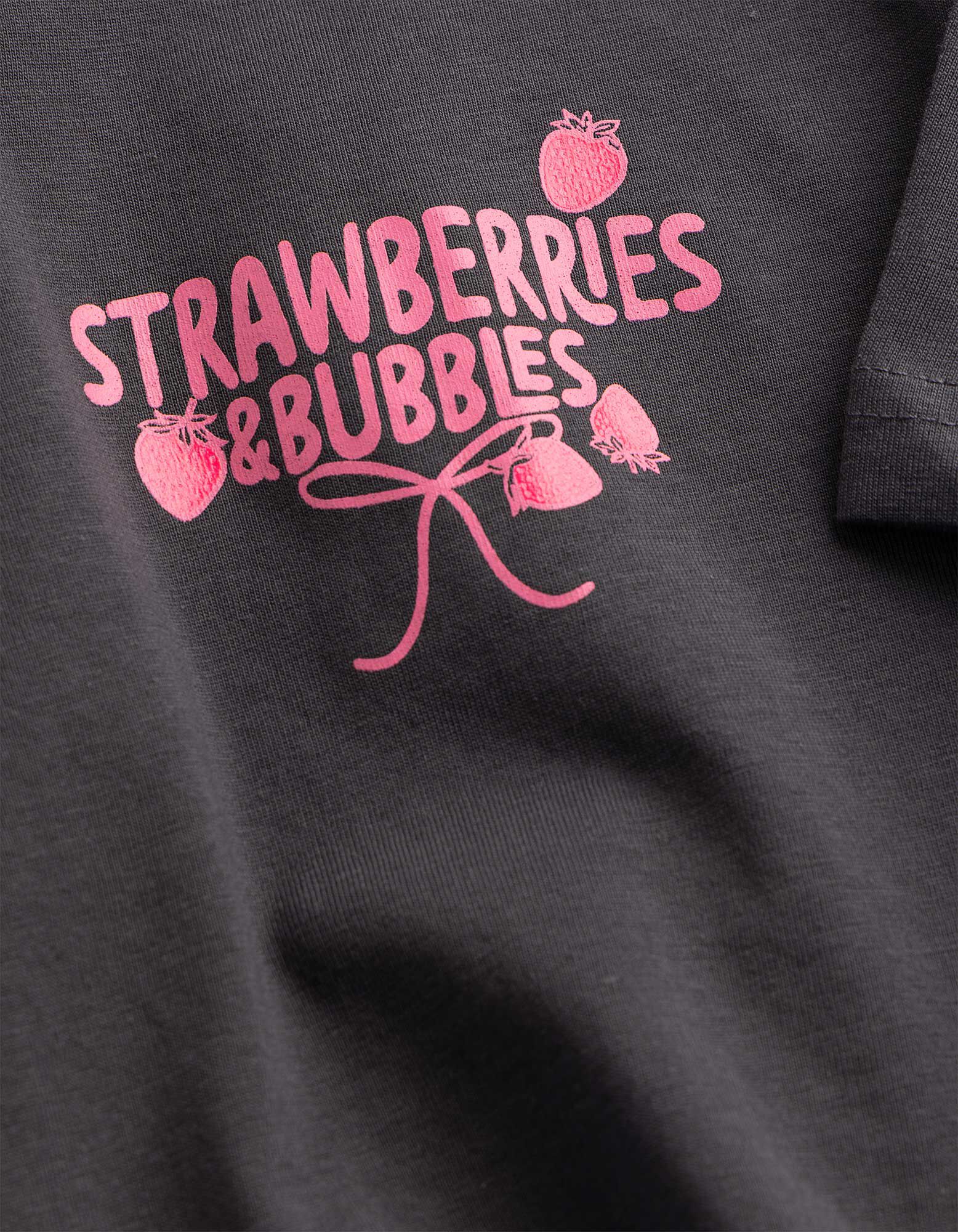 T-Shirt - R&uuml;ckenprint - dunkelgrau