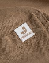 T-shirt - Poche-poitrine - marron clair