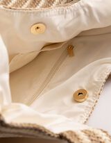 Beuteltasche - Stroh - Beige