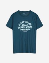 T-Shirt - Print - türkis
