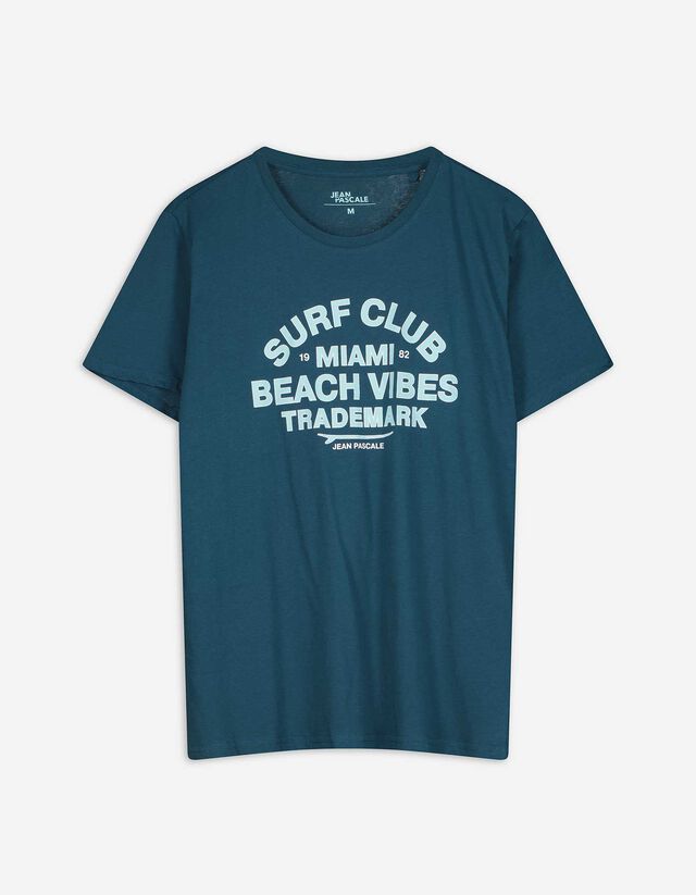 T-Shirt - Print - türkis