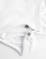 glaustinukė ilgomis rankovėmis - pakuotė po 3 vnt - baltas