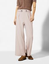 Culotte - Webstoff - beige