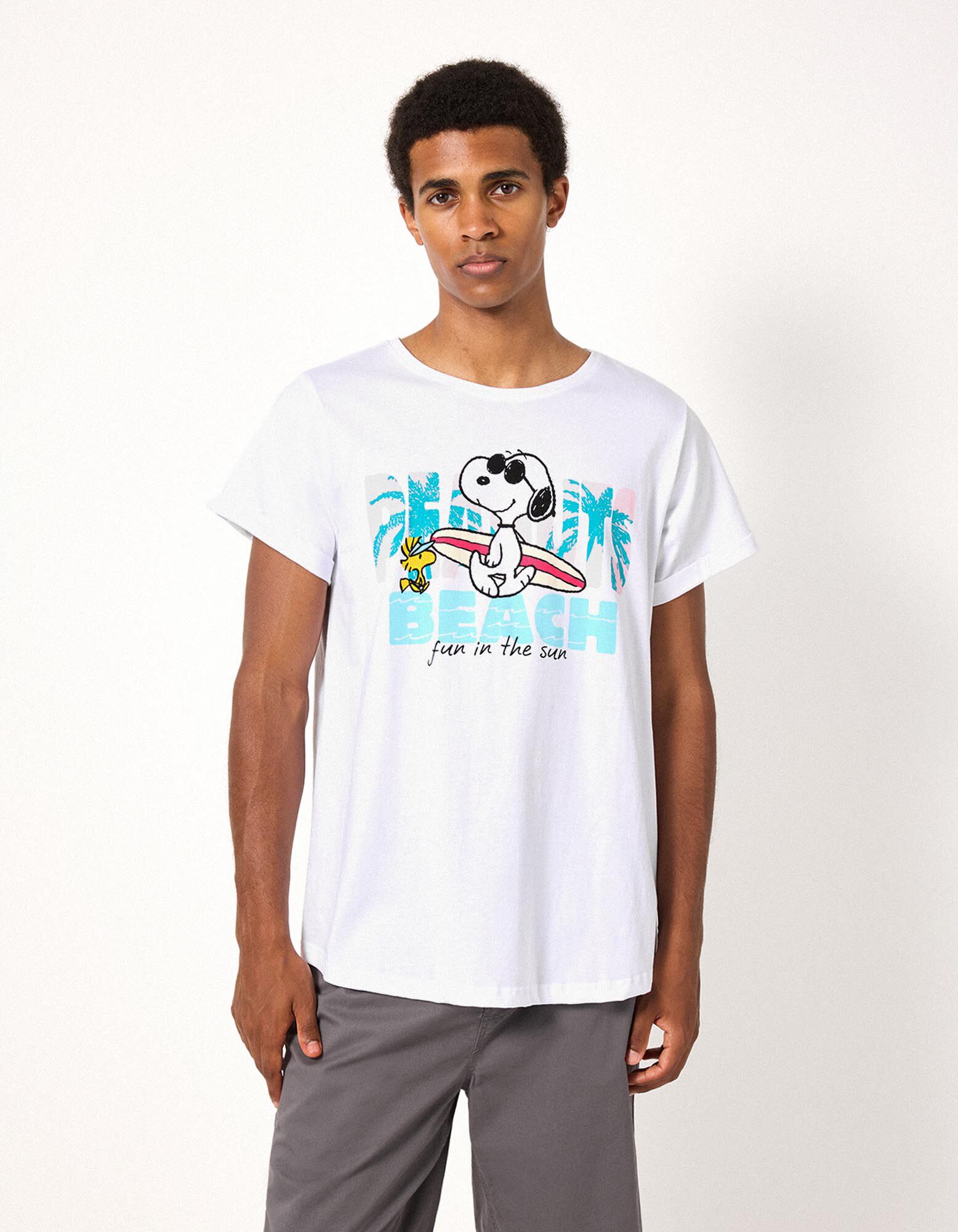 T-Shirt - Snoopy - Wei&szlig;