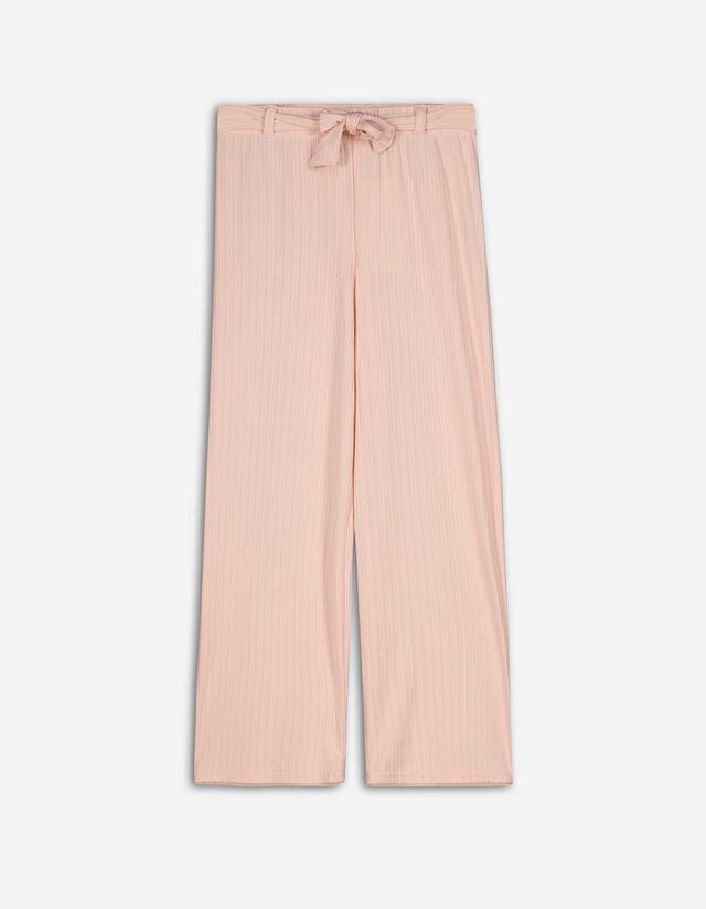 Pantaloni culotte - A costine - rosa