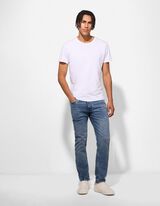 Jeans - Modern Straight Fit - blau