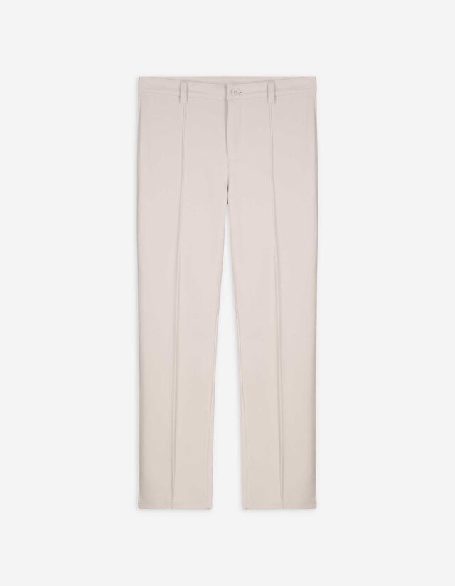 Pantalon - Pliage de la bande - Beige