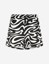 Pantaloncini - Gamba larga - bianco