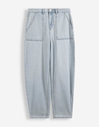 Jeans - Barrel Fit - Hellblau