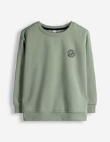 Sweatshirt - Print - gr&uuml;n