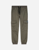 Pantaloni cargo - Straight fit - verde scuro