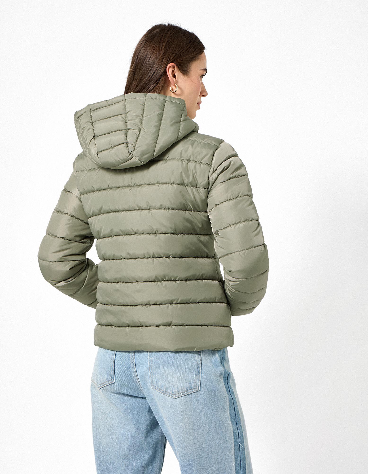 Steppjacke - Wasserabweisend - Khaki