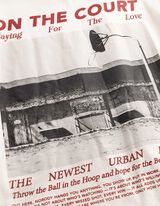 T-Shirt - R&uuml;ckenprint - wei&szlig;