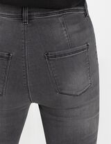 Jeggings - Skinny Fit - grigio