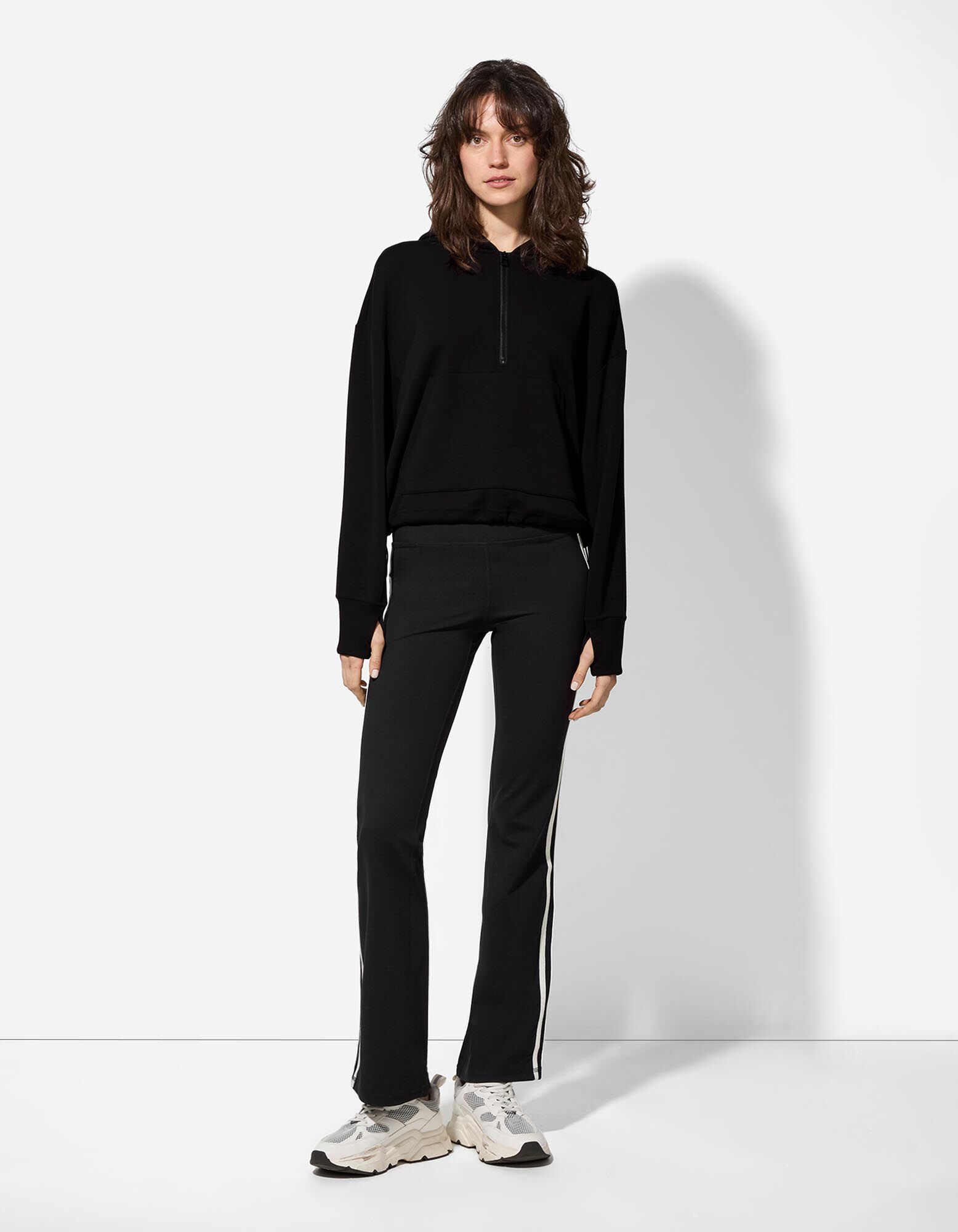 Hoodie - Ademend - Zwart