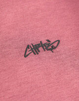 Džemperis - Užrašas - tamsiai raudonas