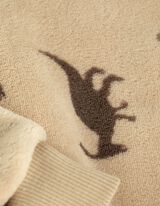Sweatshirt - Print all-over - Beige