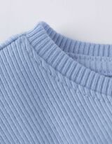 Ensemble pyjama (T-shirt et short) - Unicolore - Bleu clair