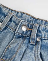 Jeans - Stickerei - blau