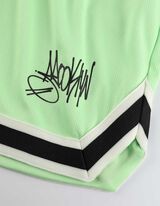 Bermude  - Mrežasta tkanina - svetlo-zelena