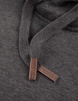 Mikina s kapucňou - Klokanie vrecko - tmavoseda