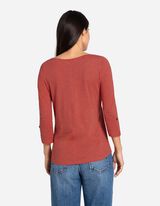 Hossz&uacute; ujj&uacute; felső - &Aacute;ll&iacute;that&oacute; ujjhossz - vilagos piros