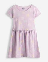 Kleid - Allover-Muster - Pink