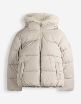 Gewatteerde jas - Waterafstotend - Beige