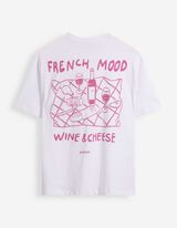 T-Shirt - Print - Wei&szlig;