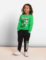 Sweatshirt - Minecraft - grün