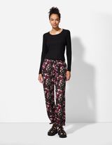 Hose - Balloon Fit - schwarz