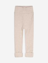 Hose - Rippstrick - beige