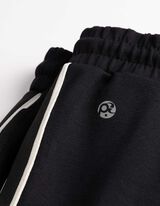 Palazzobroek - Galons - zwart