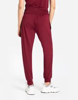 Melegítőnadrág - LENZING™ ECOVERO™ - mélyvörös