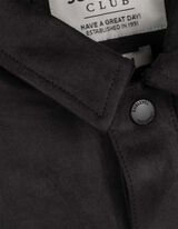 Hemd - einfarbig - dunkelgrau