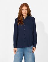 Ko&scaron;ilov&aacute; halenka - Měkk&yacute; povrch - tmave modra