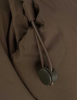 Zimná bunda - Prešívané švy - tmavozelena