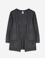 Cardigan - Maglia fine - grigio scuro