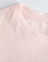 Marškinėliai - Blizgus paveikslėlis - sviesiai rozinis