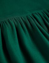 sukienka midi - LENZING&trade; ECOVERO&trade; - ciemny zielony