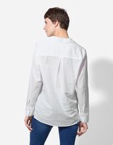 Halenka - Náprsní kapsa - bílá