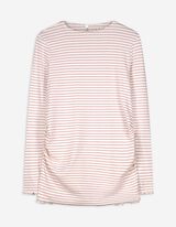 Langarmshirt - Umstandsmode - weiß