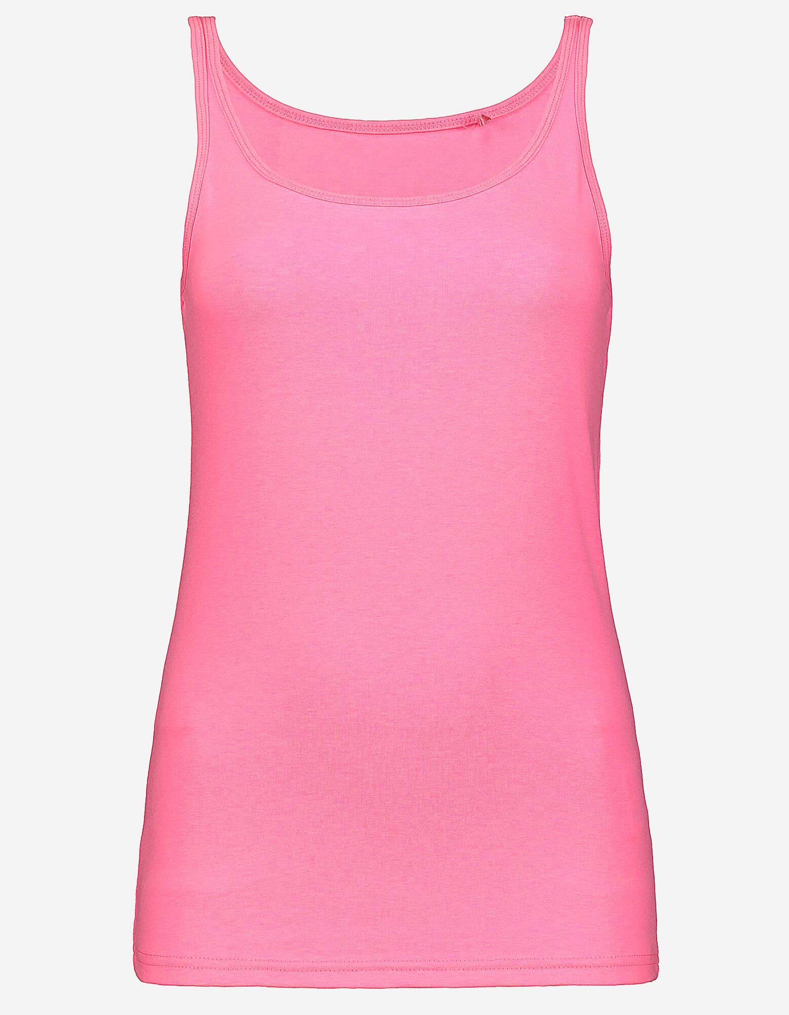 Top - Podiel streču - pink