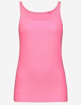 Top - Podiel streču - pink