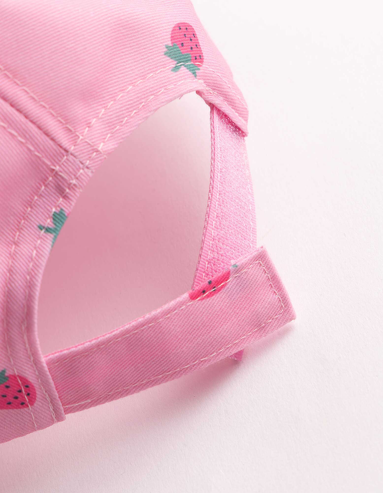 Basecap - Allover-Print - pink