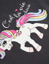 Haljina - Jednorog - tamno-siva