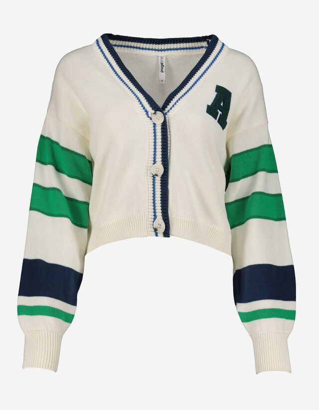 Damen Strickjacke - Stickereien 