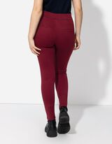 Leggings - Pliage de la bande - Rouge foncé